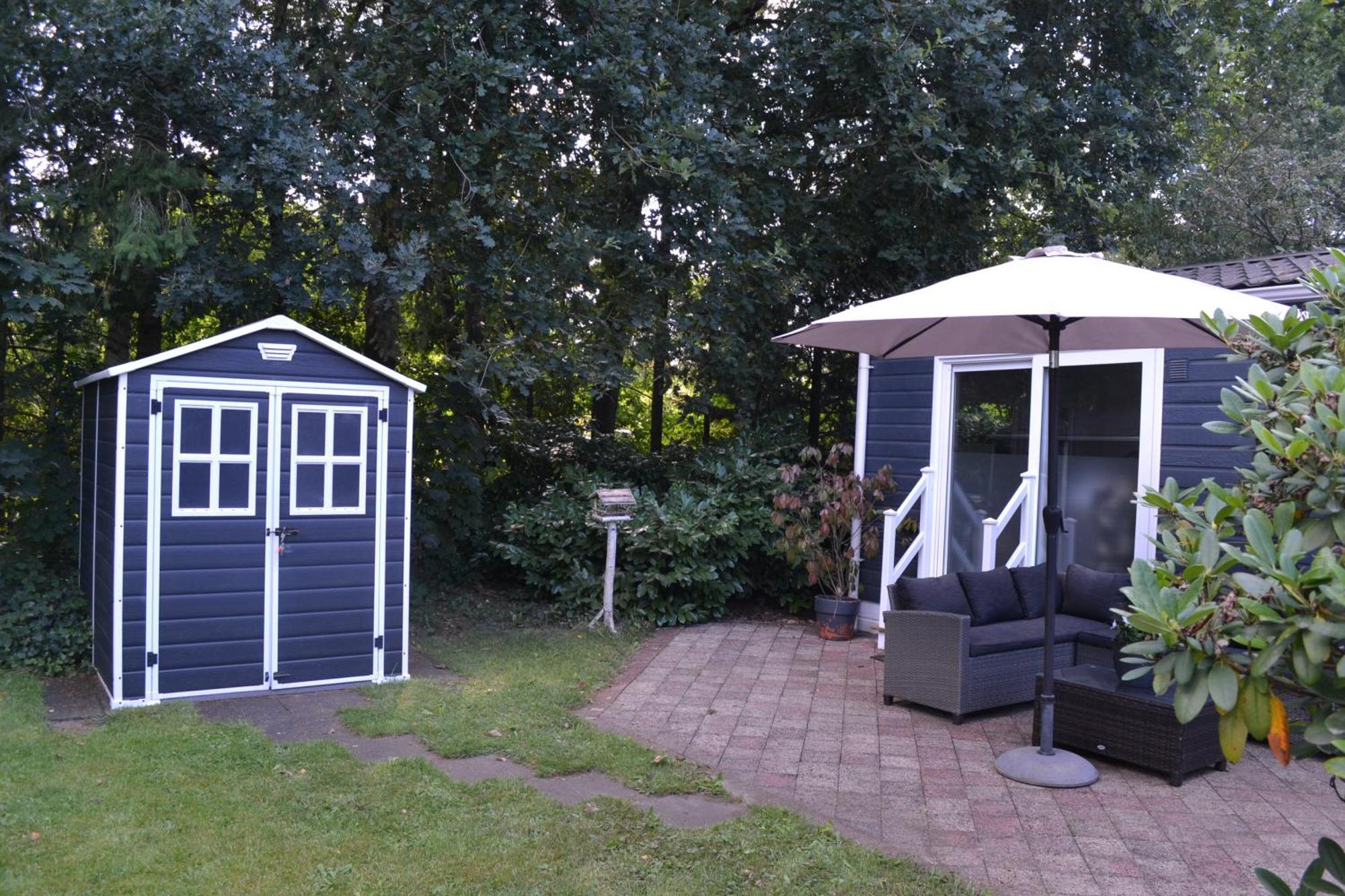 Modern Chalet In De Bossen Van De Veluwe 伊皮 外观 照片